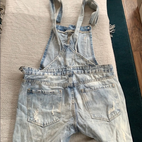 Distressed Overalls - Picture 3 of 4